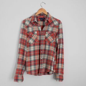Ralph Lauren Women's Cowboy shirt 100%cotton size 12 (fits like a M)